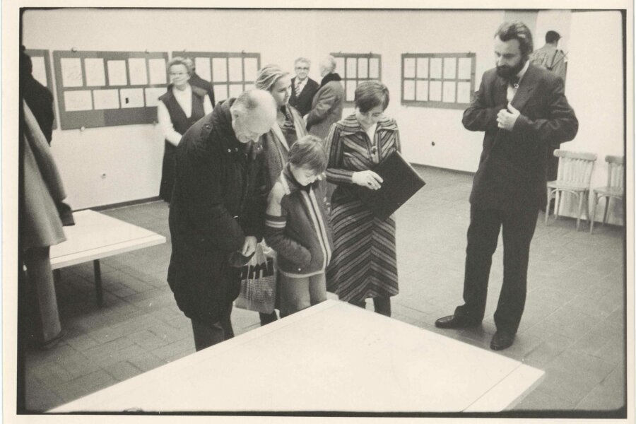 Zleva: Rudolf Hocke, Klára Hockeová, Jiřina Hockeová, Jan Hrubý